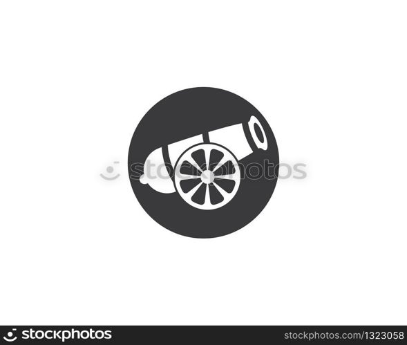 Cannon symbol illustration illustration