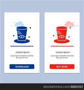 Cap, Detective, Hat, Canada Blue and Red Download and Buy Now web Widget Card Template