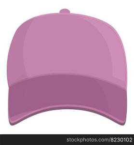 Cap hat icon cartoon vector. Baseball hat. Uniform fashion. Cap hat icon cartoon vector. Baseball hat