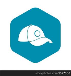 Cap icon. Simple illustration of cap vector icon for web. Cap icon, simple style