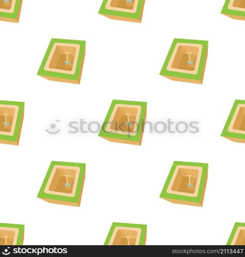 Cap pattern seamless background texture repeat wallpaper geometric vector. Cap pattern seamless vector