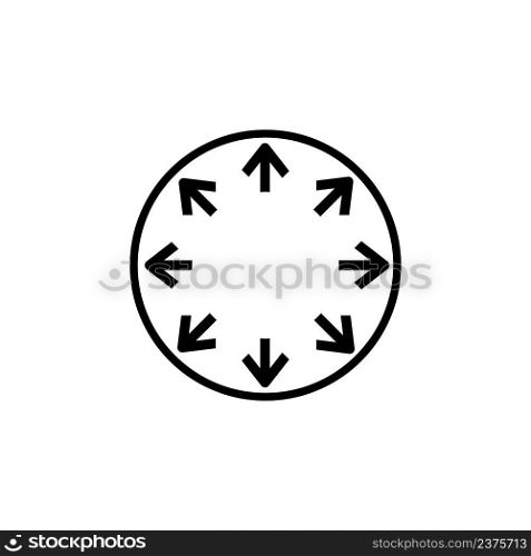 capacity icon vector design templates white on background
