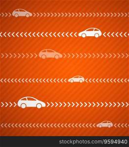 Car abstract background vector image