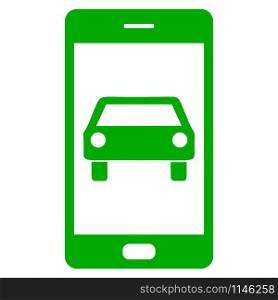 Car and smartphone