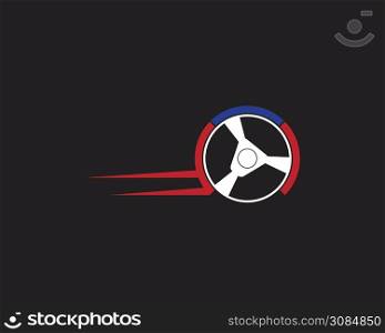 Car auto mobile driver icon or symbol- vector graphic