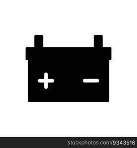 car battery icon vector template