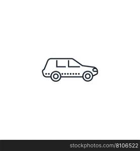 Car creative icon from transport icons collection Vector Image
