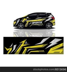 car  design  wrap  auto  branding design  decal car  sport  illustrations  mockup  racing car  racing background  vehicle  vector