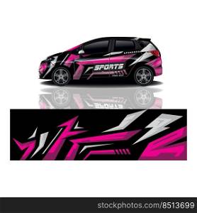 car  design  wrap  auto  branding design  decal car  sport  illustrations  mockup  racing car  racing background  vehicle  vector