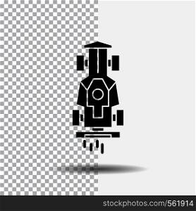 Car, formula, game, racing, speed Glyph Icon on Transparent Background. Black Icon. Vector EPS10 Abstract Template background
