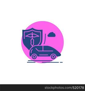 car, hand, insurance, transport, safety Glyph Icon.. Vector EPS10 Abstract Template background