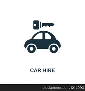Car Hire icon. Premium style design from public transport collection. UX and UI. Pixel perfect car hire icon for web design, apps, software, printing usage.. Car Hire icon. Premium style design from public transport icon collection. UI and UX. Pixel perfect Car Hire icon for web design, apps, software, print usage.