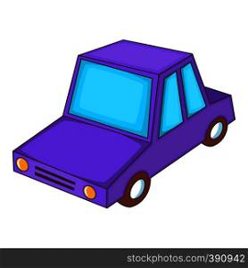 Car icon. Cartoon illustration of car vector icon for web design. Car icon, cartoon style