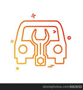 Car icon design vector