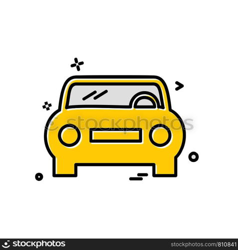 Car icon design vector