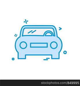Car icon design vector