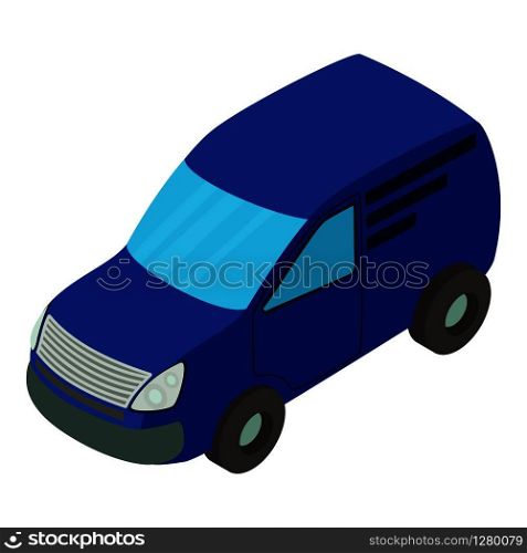 Car icon. Isometric illustration of car vector icon for web. Car icon, isometric style