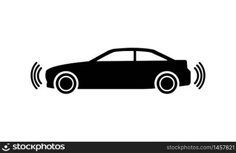 Car icon logo on isolated white background. Vector EPS 10. Car icon logo on isolated white background. Vector EPS 10.
