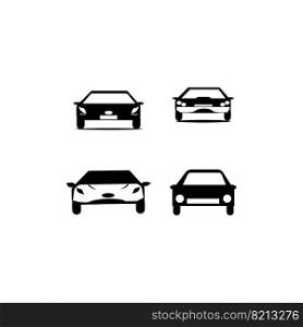 Car icon logo, vector design illustration 
