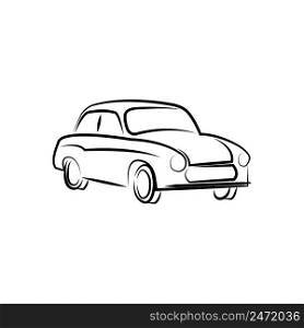 car icon logo vector design template