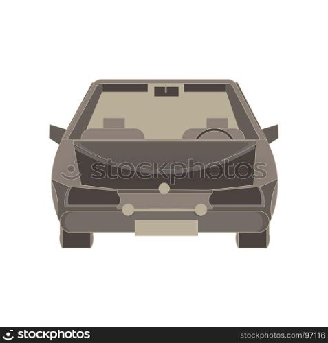 Car icon vector illustration silhouette isolated automobile auto transportation vehicle cartoon auto