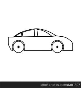 Car icon vector illustration template design