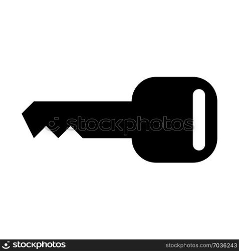 car key, icon on isolated background