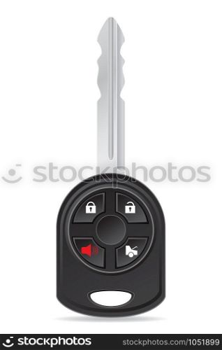 car key vector illustration isolated on white background