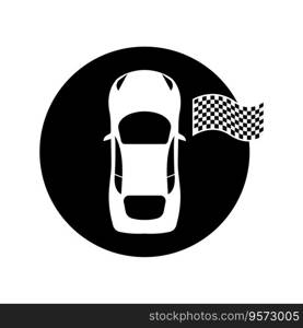 Car Racing icon vector illustration symbol template