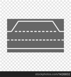 Car road icon. Cartoon illustration of car road vector icon for web design. Car road icon, cartoon style