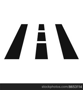 Car road icon simple vector. Auto part. Speed service. Car road icon simple vector. Auto part
