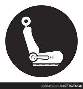Car seat icon vector illustration symbol design