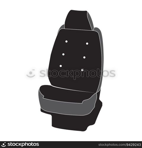 Car seat icon vector illustration symbol design