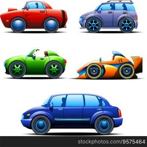 Car set2 vector image
