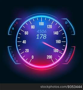 Car speedometer dashboard icon. Speed meter fast race technology design measurement panel.. Car speedometer dashboard icon. Speed meter fast race technology design measurement panel