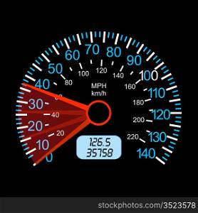 car speedometer for racing design.
