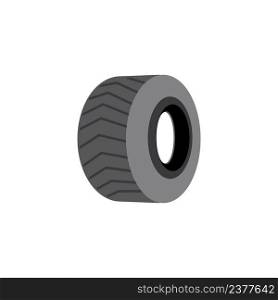 car tires icon logo vector design template