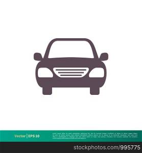 Car Transportation Icon Vector Logo Template Illustration Design. Vector EPS 10.