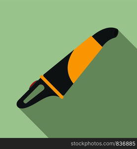 Car vacuum cleaner icon. Flat illustration of car vacuum cleaner vector icon for web design. Car vacuum cleaner icon, flat style