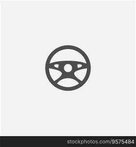Car wheel icon vector image