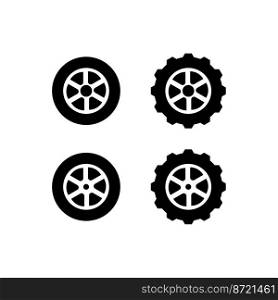 car wheel icons set. Motion design. Vector illustration. stock image. EPS 10.. car wheel icons set. Motion design. Vector illustration. stock image. 