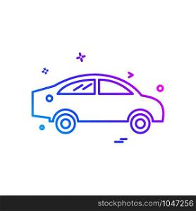 Car workshop icon design vector