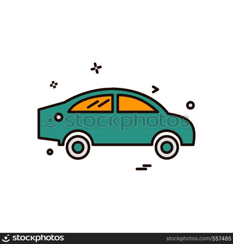 Car workshop icon design vector