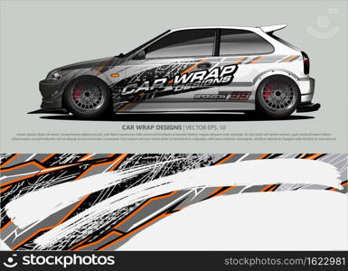 Car Wrap design for vehicle livery