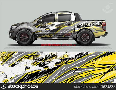 Car Wrap design for vehicle livery