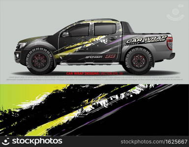 Car Wrap design for vehicle livery