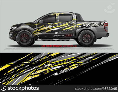 Car Wrap design for vehicle livery