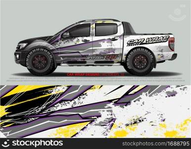 Car Wrap design for vehicle livery