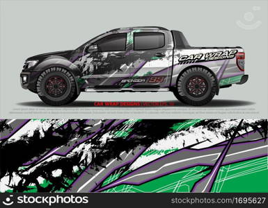 Car Wrap design for vehicle livery