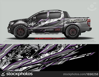 Car Wrap design for vehicle livery